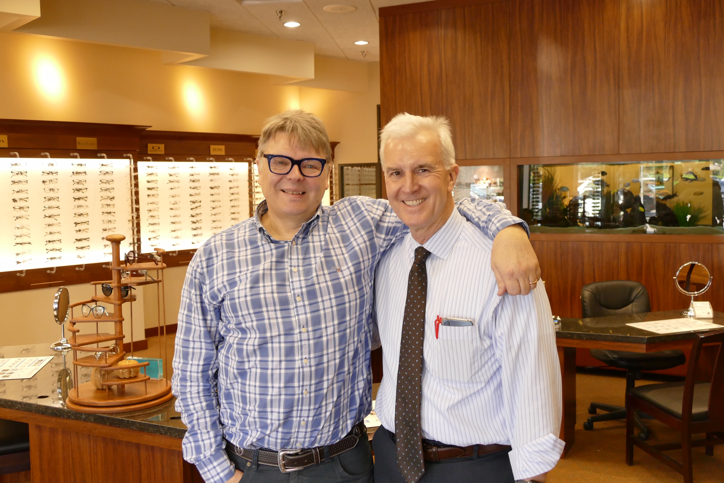 BBR chairman explores eye care in the USA