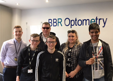 Visually impaired cricketers get the BBR Optometry treatment